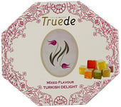 Truede Mixed Flavour Turkish Delight in Hexagonal Box 300 g