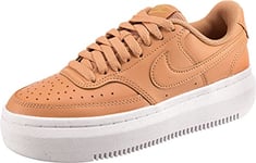 Nike Women's Vision Sneaker, Lt Cognac/Lt Cognac-White-Metallic, 10 UK