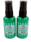 The Body Shop 2 Mint Mattifying Face Mist 60ml Discontinued Set With Aloe Vera