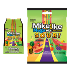 Mike & Ike Mega Mix Sour Candy 10 Flavours 5oz (141g) - Pack of 12