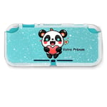 Coque paillette Switch lite panda LOL personnalisee