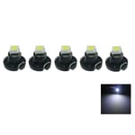 T4.2 T4 Neo Wedge 5-pack med vita led chip instrument belysning Vita 6000k 5-pack