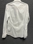 Armani Jeans White Long Sleeve Slim Fit Shirt Large TD027 DD 02