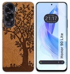 Housse En Silicone Pour Huawei Honor 90 Lite 5G Design Cuir 03 Dessins