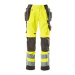 Mascot 15531-860-1718-82C44 Wigan Pantalon d'artisan Taille L82 cm/C44 Jaune/Anthracite