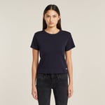 G-Script Baby Brother Top - Dark blue - Women