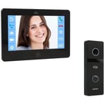 ELRO PRO PV40 videointercom - Full HD 1080P - Röstbrevlåda - 13 ringsignaler - Modern design Svart