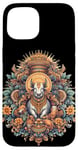 Coque pour iPhone 15 Vache indienne Sacred Nandi