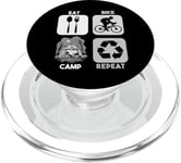 Bikepack Biking Funny Cycling Touring Bikepacking PopSockets PopGrip pour MagSafe