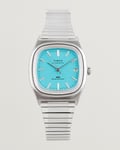 Timex Men's Automatic Steel 34mm Aquamarine Dial