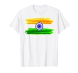 India Independence Day 15 August 1947 Indian Flag Patriotic T-Shirt