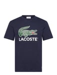 Tee-Shirt&Turtle Neck Tops T-shirts Short-sleeved Navy Lacoste