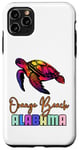 iPhone 11 Pro Max Orange Beach Alabama Floral Turtle Vacation Family Matching Case