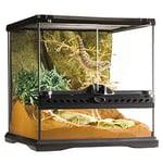 Exoterra Terrarium en Verre pour Reptiles et Amphibiens 30 x 30 x 30 cm