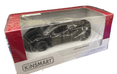 LOTUS EMIRA Échelle 1:34 RETROCARICA PULL BACK KINSMART Modèle En Métal