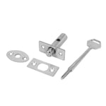 Silver Door Catch 44x48x22mm Tubewell Key Universal Mortise Lock  Fire Door