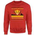 Pull de Noël Disney Pride Rock - Rouge - S - Rouge