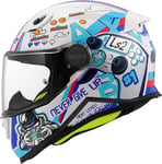 LS2, Casque Moto Intégral Enfant Kid Next Level White, L