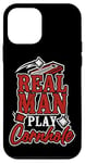 iPhone 12 mini Cornhole Team Bean Bag Player Champ Real Men Play Cornhole Case