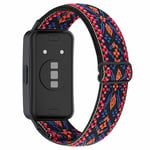 Huawei Band 8:lle Bohemian Style Elastinen Nylon Älykellon rannekello Kellon rannekkeen vaihto