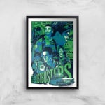 Ghostbusters Joshua Budich Giclee Art Print - A3 - Black Frame