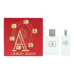 Giorgio Armani Acqua Di Gio 2 Piece Gift Set: EDT 50ml - EDT 15ml Men Spray