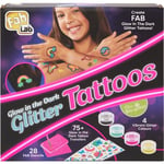 FabLab Glow Tattoos - pimeässä hohtavat kimalletatuoinnit