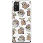 ERT GROUP mobile phone case for Samsung A02S original and officially Licensed Star Wars pattern Baby Yoda 028 optimally adapted to the shape of the mobile phone, case made of TPU