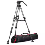 Manfrotto 526 Video Head with 645 Fast Twin Carbon Tripod