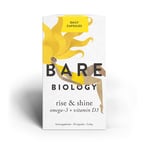 Bare Biology Rise & Shine Omega-3 + Vitamin D3, 60 Capsules