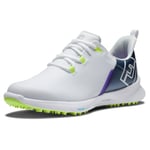 FootJoy Femme Fj Fuel Sport Chaussure de Golf, Bleu Marine, Blanc, Vert, 41.5 EU