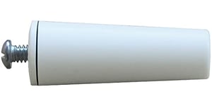 Schellenberg 52011, blanc Bouchon d'arrêt pour volet roulant, 22 x 60 mm, 60 mm