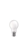 Philips ampoule LED Standard B22 100W Blanc Chaud Dépolie, Verre