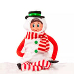 Elf Doll Snowman Costume Elves Behaving Badly Clothes Advent Christmas Dolls