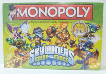 SKYLANDERS Swamp Force Monopoly USAOPOLY Board Game 2013 Hasbro *Sealed* #CT