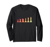 Chess Puzzle Board Game Long Sleeve T-Shirt