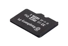 Minneskort microSD A2-Klass 32GB Raspberry Pi