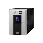 AEG Protect A uforstyrrbar strømforsyning (UPS) Linje-Interactive 0,5 kVA 300 W 4 AC-utganger