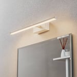 Fabas Luce LED-seinävalaisin Nala, valkoinen, leveys 50 cm