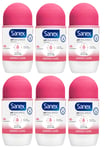 SANEX DERMO CARE ROLL ON ANTI PERSPIRANT DEODORANT 50ML PACK OF 6