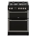 Creda 60cm Double Oven Dual Fuel Cooker - Stainless Steel C60DFDOX