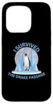 iPhone 15 Pro Antarctica I Survived The Drake Passage Penguin Iceberg Case