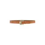 Wrangler Women's Big Buckle Belt, Cognac, 75 cm