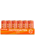 24 x Proteinvatten 330 ml Koffein Apelsin