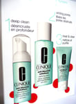 CLINIQUE Anti-Blemish Set Cleansing Foam Clarifying Lotion Clearing Treatment