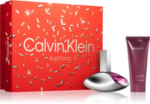 Calvin Klein Euphoria 2pc Gift Set 100ml Eau de Parfum Spray + 100ml Body Lotion