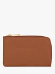 Longchamp Le Foulonné Zipped Leather Card Holder