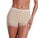 Kvinnor Body Shaper Vadderad Butt Lifter Trosa Butt Hip Enhancer Fake Bum Z flesh-colored XL