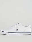 Polo Ralph Lauren Hanford Vulc Trainers - White, White, Size 8, Men