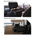 Vehicle Oddments Rack Rear Drainage Cup Holder Dining Tray for Car Seat Back